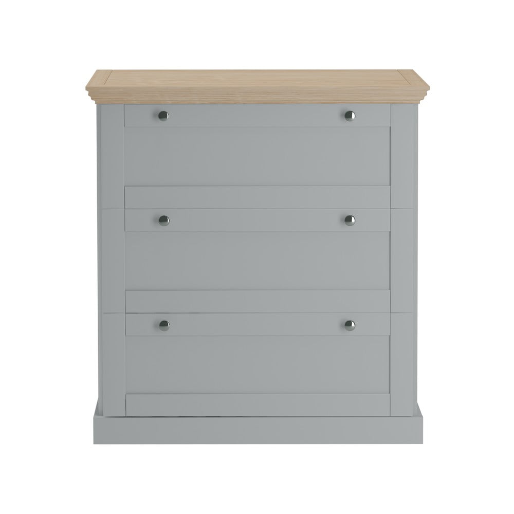 Comodă gri înaltă 75×80 cm Binz – Støraa