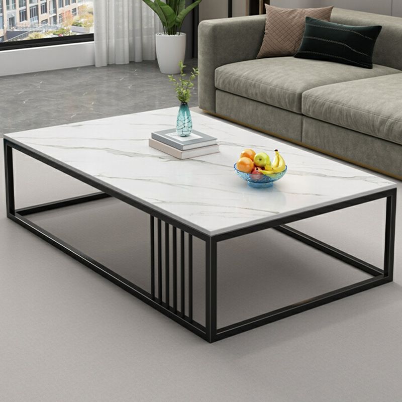 Masuta de cafea dreptunghiulara, minimalista, design nordic, aspect marmura alba, 120x60x43cm Masuta de cafea dreptunghiulara, minimalista, design nordic, aspect marmura alba, 120x60x43cm