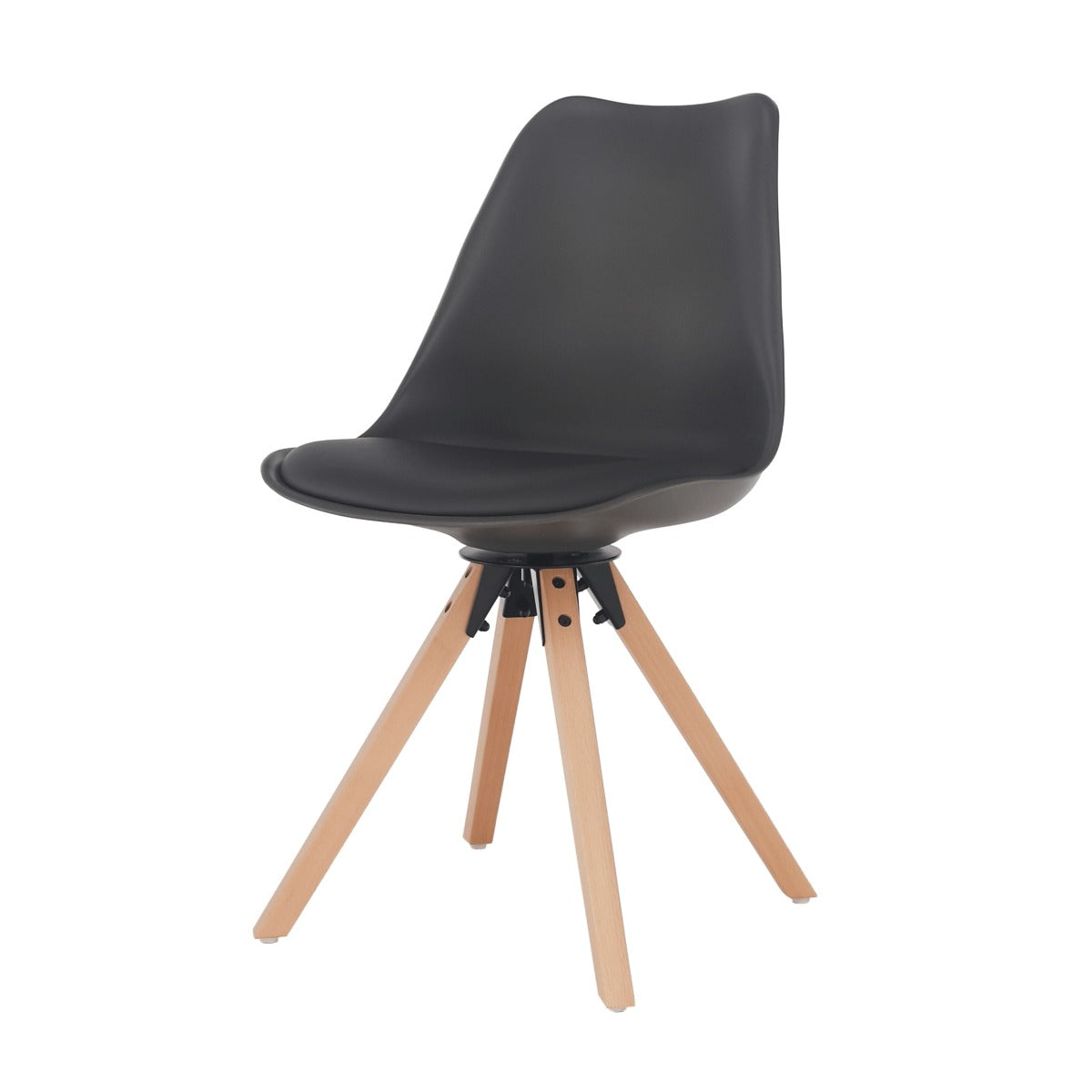 Scaun rotativ TENDEL – Gri inchis Scaun rotativ TENDEL – Gri inchis