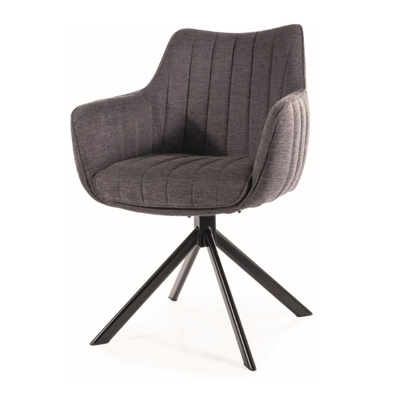 Scaun rotativ ALIA BREGO – Gri inchis Scaun rotativ ALIA BREGO – Gri inchis