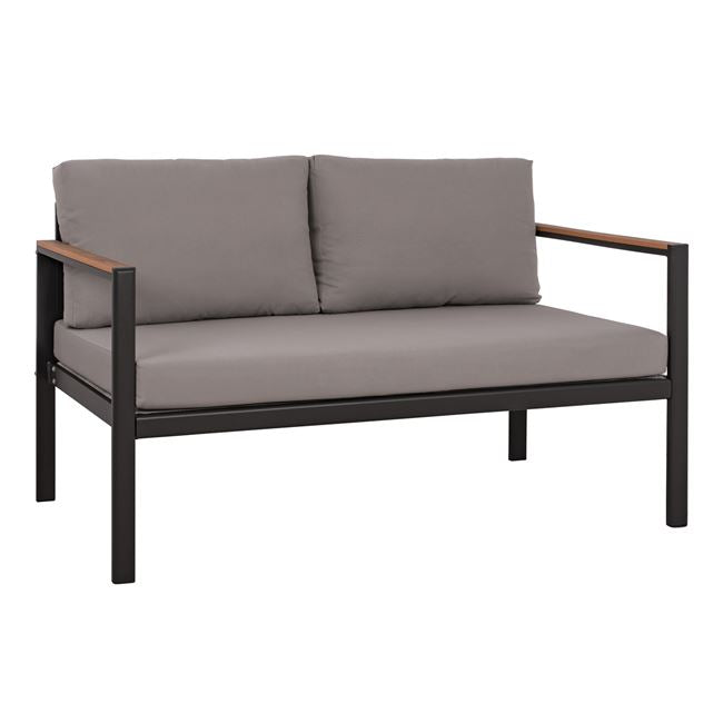 Canapea BIELLA 144x70x85 cm – Gri inchis Canapea BIELLA 144x70x85 cm – Gri inchis