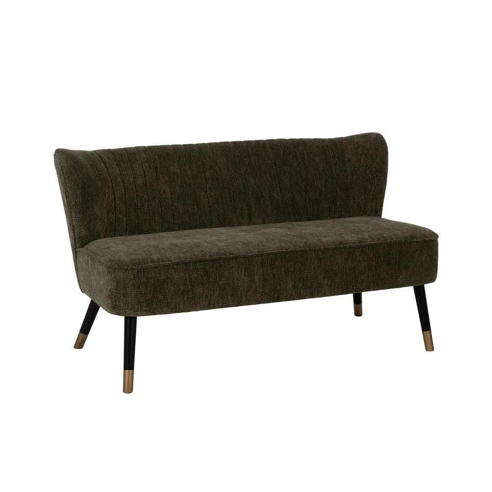 Canapea 2 locuri VALERI 134 CM – Verde