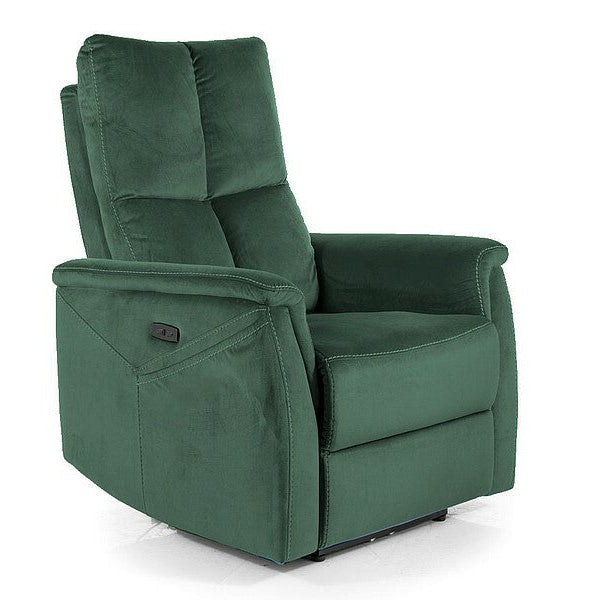 Fotoliu rabatabil NARA MASAJ VELVET – Verde Fotoliu rabatabil NARA MASAJ VELVET – Verde