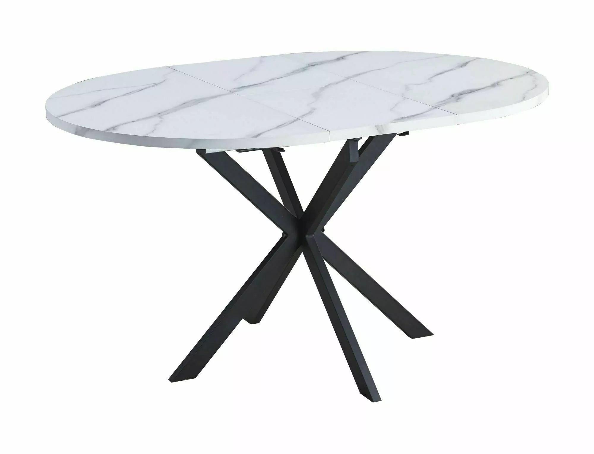 Masa extensibila GALANTY WHITE 100(135) x 100 CM – Alb / 100(135)x100cm
