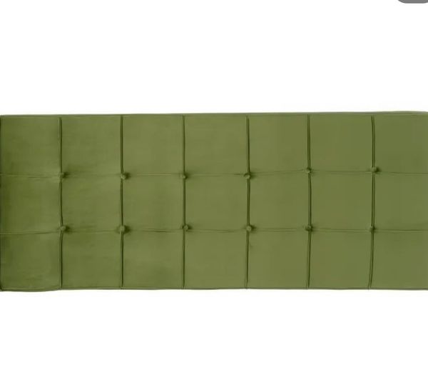 Tablie pat BARBARA 160 X 7 X 64 CM verde – PROMO – Default Title