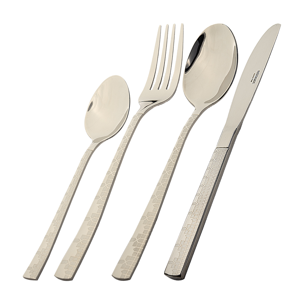 Set tacamuri inox 24 piese AVRAX