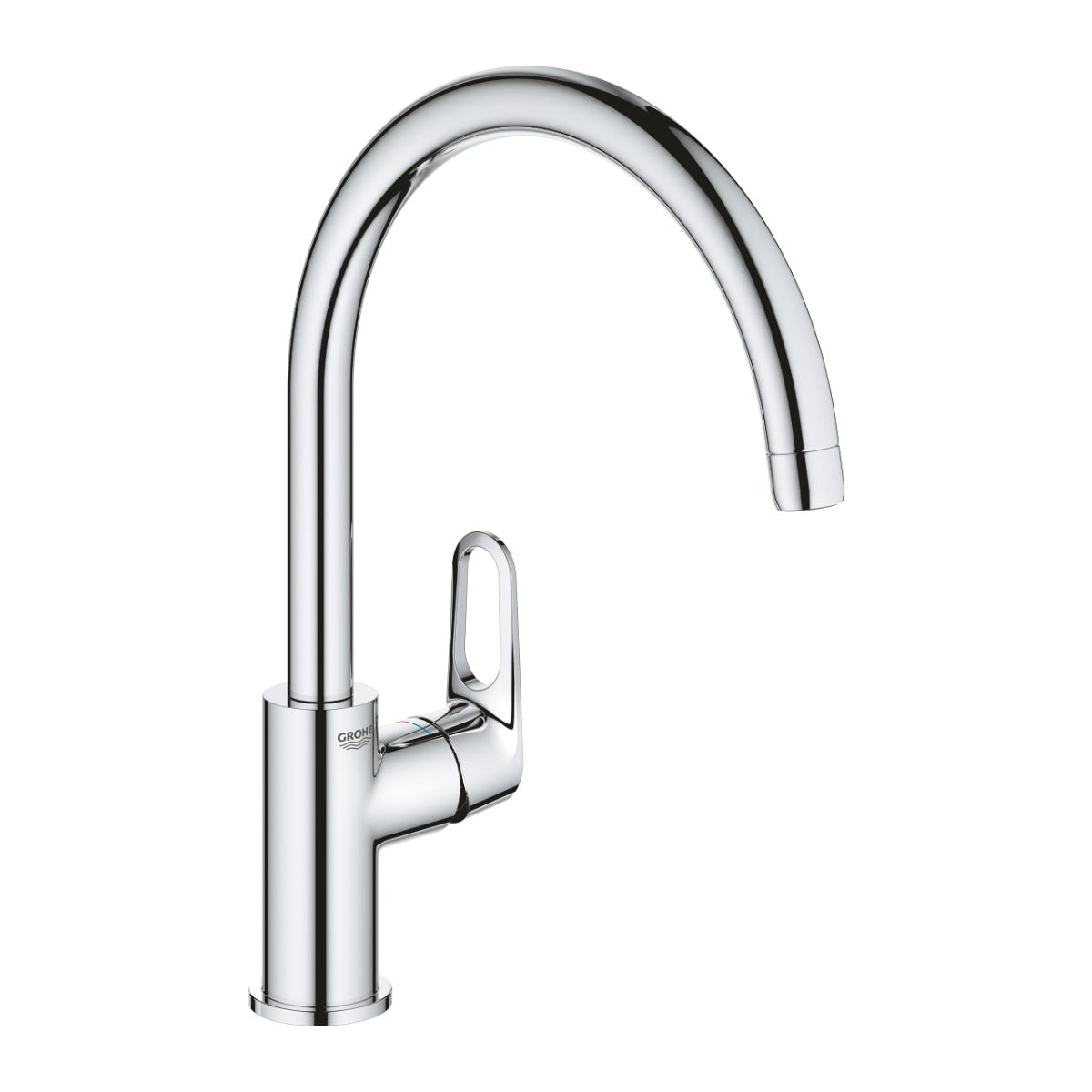 Baterie bucatarie Grohe BauFlow, montare pe chiuveta, crom – 31538001 Baterie bucatarie Grohe BauFlow, montare pe chiuveta, crom – 31538001