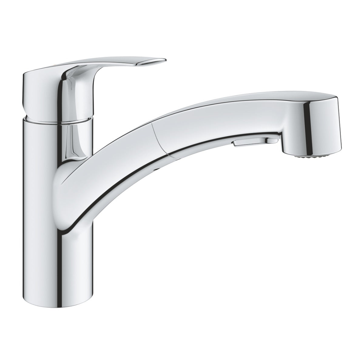 Baterie bucatarie Grohe Eurosmart New cu dus,crom, furtune flexibile-30305001 Baterie bucatarie Grohe Eurosmart New cu dus,crom, furtune flexibile-30305001