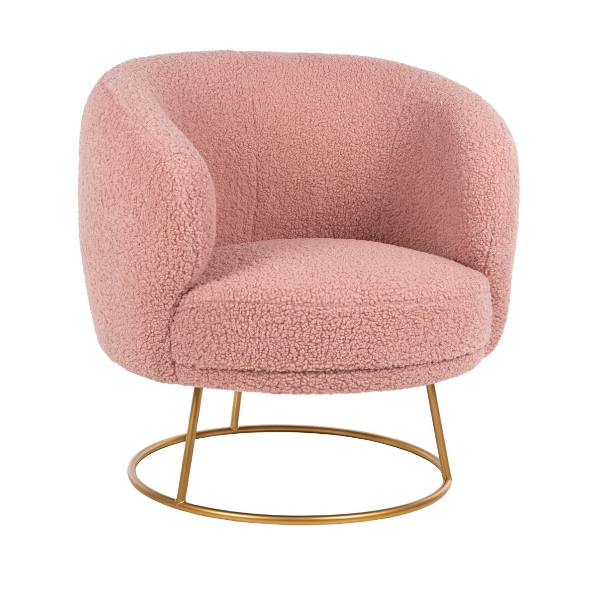 Fotoliu ARION BOUCLE GOLD – Roz Fotoliu ARION BOUCLE GOLD – Roz