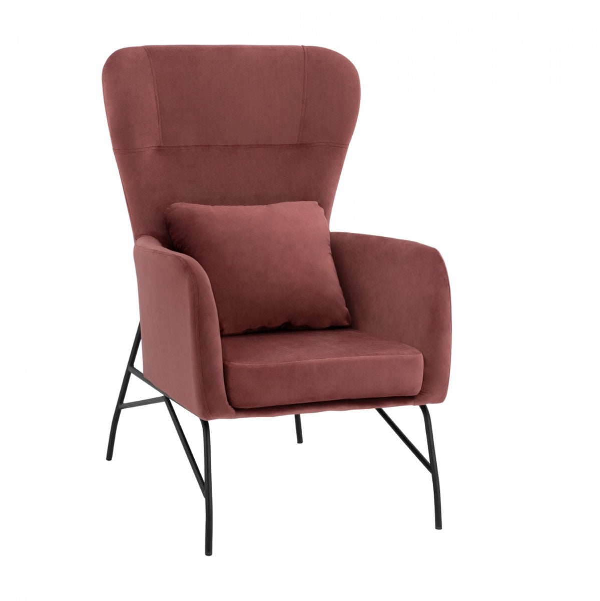 Fotoliu OMELY VELVET – Roz Fotoliu OMELY VELVET – Roz