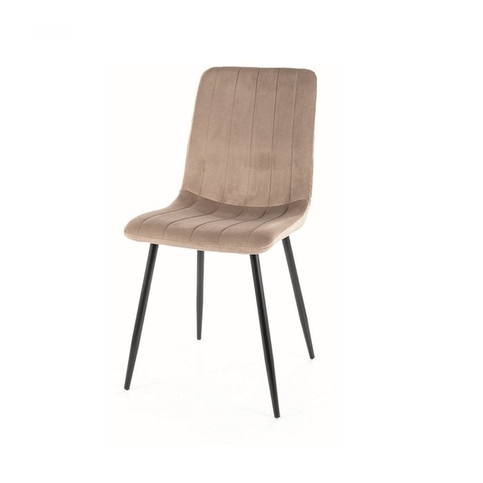 Scaun MORISET VELVET – Beige