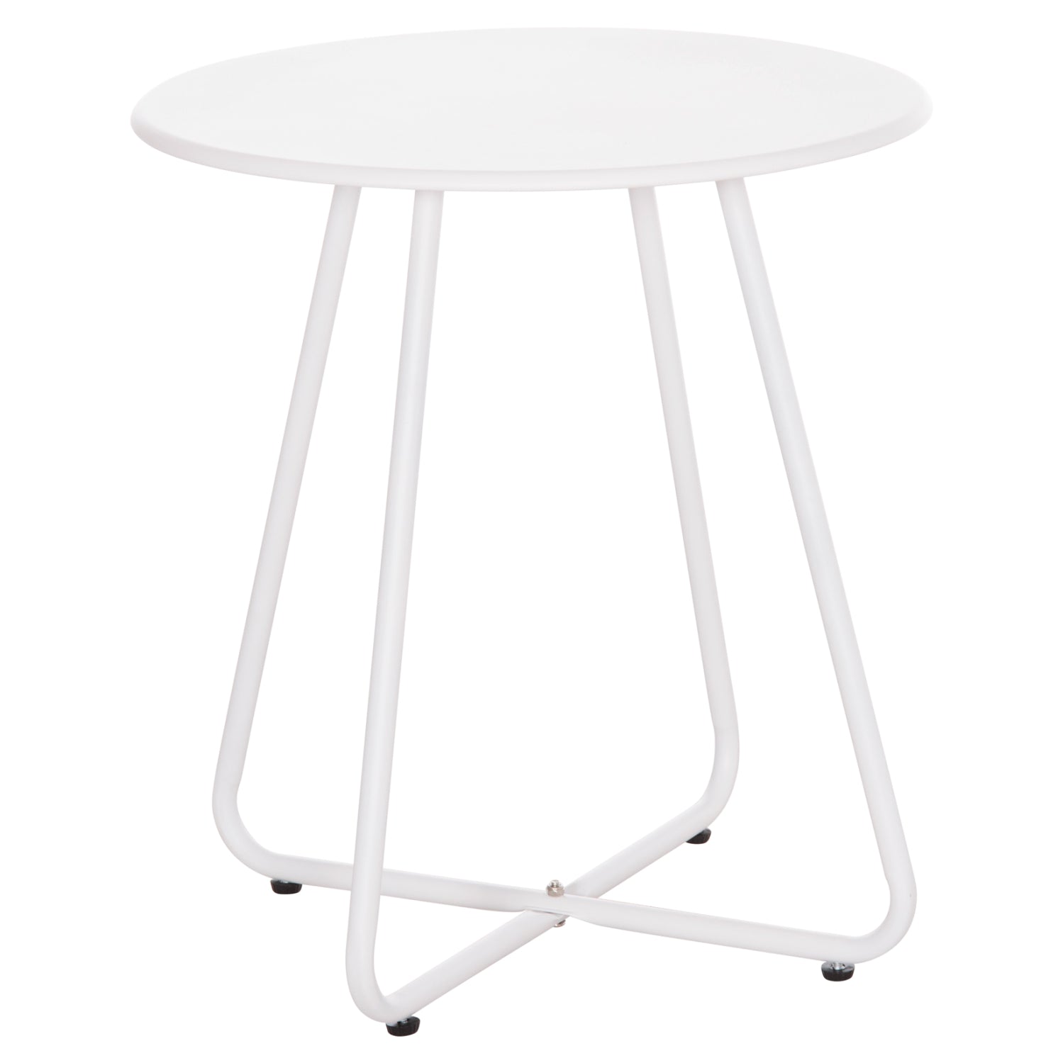 Masuta de cafea AMENO Ø45 x 50 CM – Alb