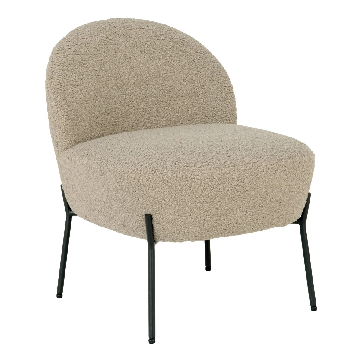 Fotoliu CARVAS BOUCLE – Beige