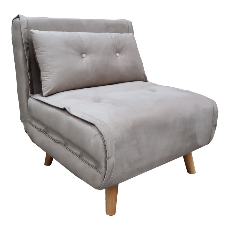Fotoliu extensibil Josuane I, Velvet, Material: Catifea, Gri, 78x80x81 cm – Gri Fotoliu extensibil Josuane I, Velvet, Material: Catifea, Gri, 78x80x81 cm – Gri