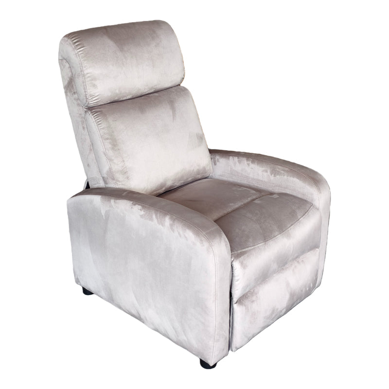 Fotoliu relaxare Norva, Catifea, Gri, 68x86x100 cm – Gri Fotoliu relaxare Norva, Catifea, Gri, 68x86x100 cm – Gri
