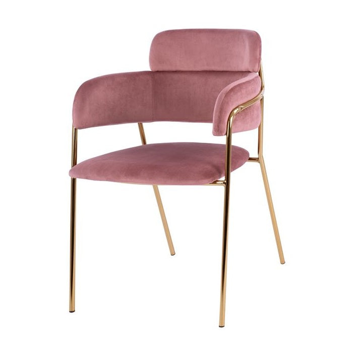 Scaun ARBERT VELVET – Roz Scaun ARBERT VELVET – Roz
