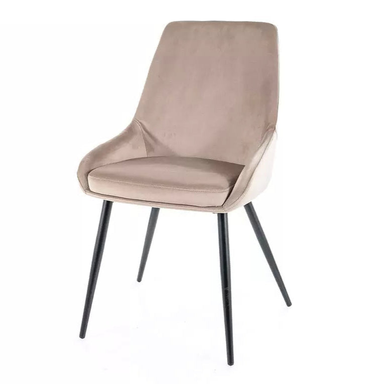 Scaun DALINDA VELVET – Beige Scaun DALINDA VELVET – Beige