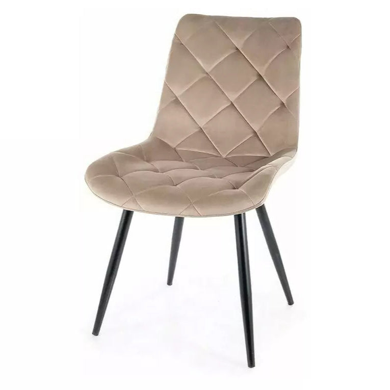 Scaun RUDOLF VELVET – Beige Scaun RUDOLF VELVET – Beige