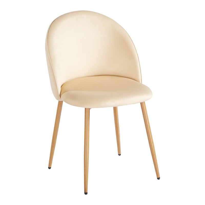 Scaun Perch, Catifea, Crem, 50x43x82 cm – Crem Scaun Perch, Catifea, Crem, 50x43x82 cm – Crem