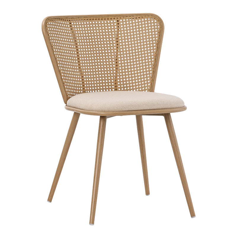 Scaun Daniele pe ratan, Bej, 46x57x77 cm – Bej Scaun Daniele pe ratan, Bej, 46x57x77 cm – Bej