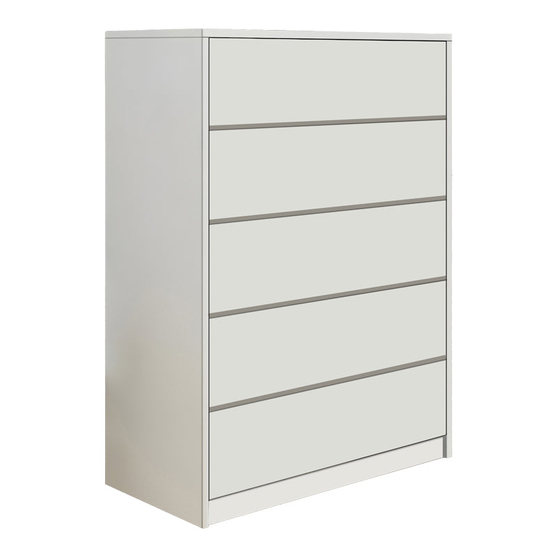 Comoda Kuanger, Alb, 80x40x109 cm – Alb Comoda Kuanger, Alb, 80x40x109 cm – Alb