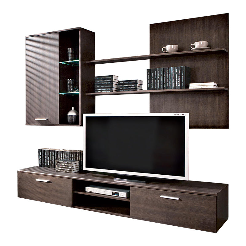 Comoda TV Salome LED, Nuc, 200x41x190 cm – Nuc