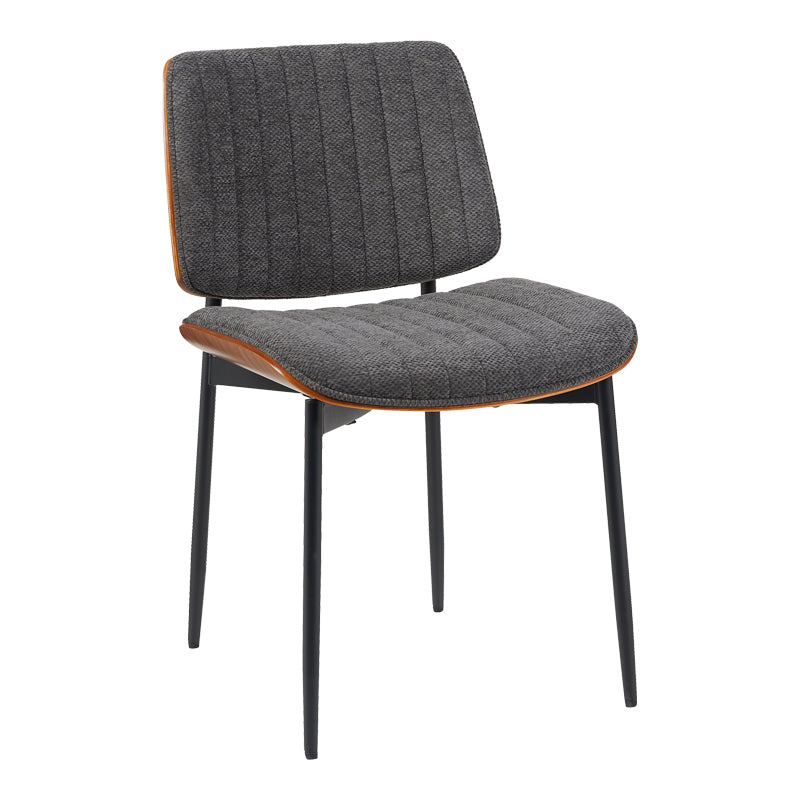 Scaun Kathy, Lemn de Nuc, Gri, 51x58x81 cm – Negru Scaun Kathy, Lemn de Nuc, Gri, 51x58x81 cm – Negru