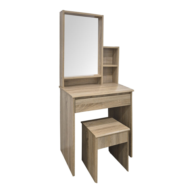 Masa de machiaj Larnia dressing masă cu oglindă and Taburet, Diverse culori, 65x40x142 cm – SONOMA Masa de machiaj Larnia dressing masă cu oglindă and Taburet, Diverse culori, 65x40x142 cm – SONOMA