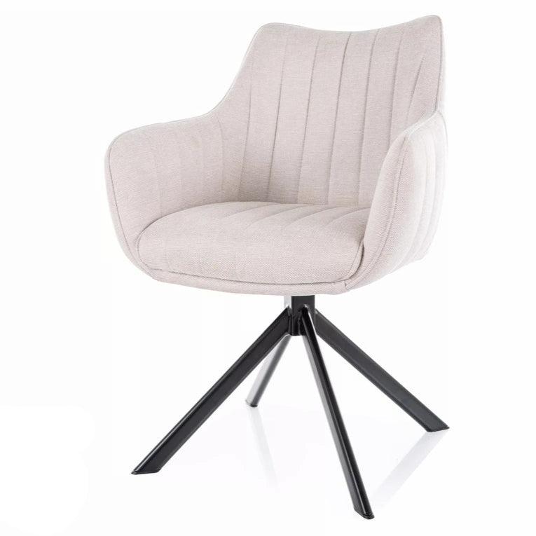 Scaun rotativ ALIA BREGO – Cream Scaun rotativ ALIA BREGO – Cream