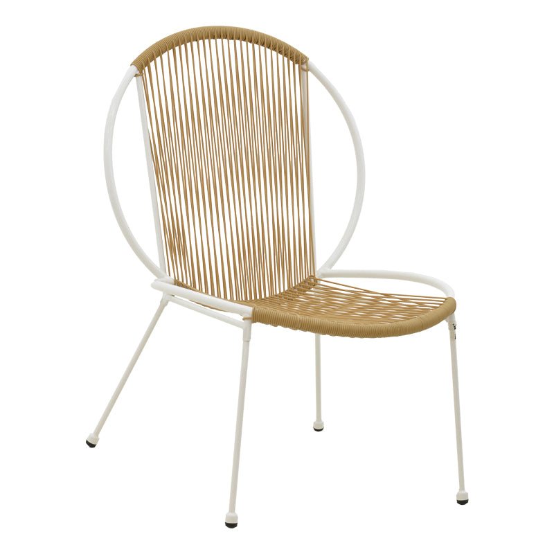 Scaun Dapper metal alb- pe Natural, 64x74x76 cm – Alb Scaun Dapper metal alb- pe Natural, 64x74x76 cm – Alb