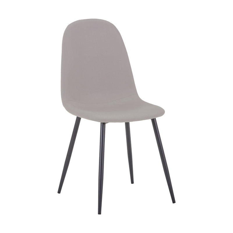 Scaun de sufragerie Bella gri metal, negru, 43x52x89 cm – Gri