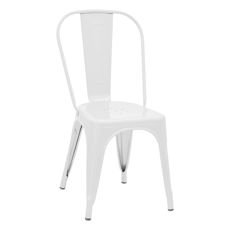 Scaun Utopia metal, 44x44x55 cm – Alb Scaun Utopia metal, 44x44x55 cm – Alb