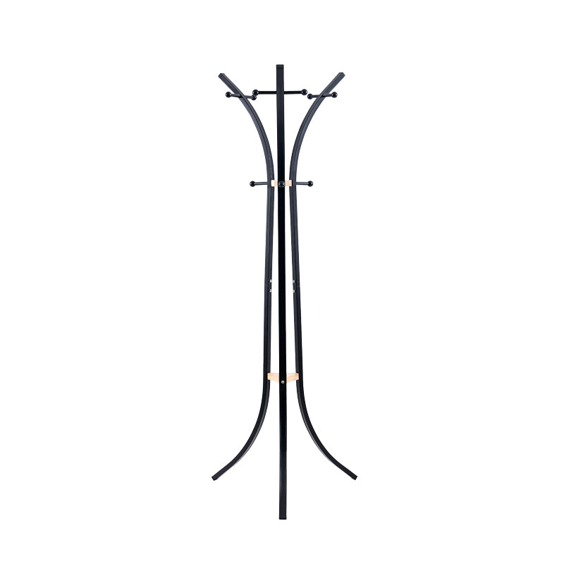 Cuier tip pom Bamile, 51x63x175 cm – Negru