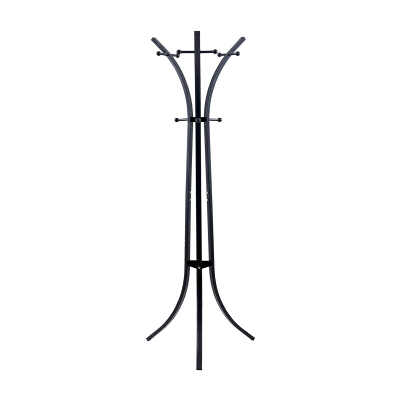 Cuier tip pom Zensine, Negru, 51x63x175 cm – Negru
