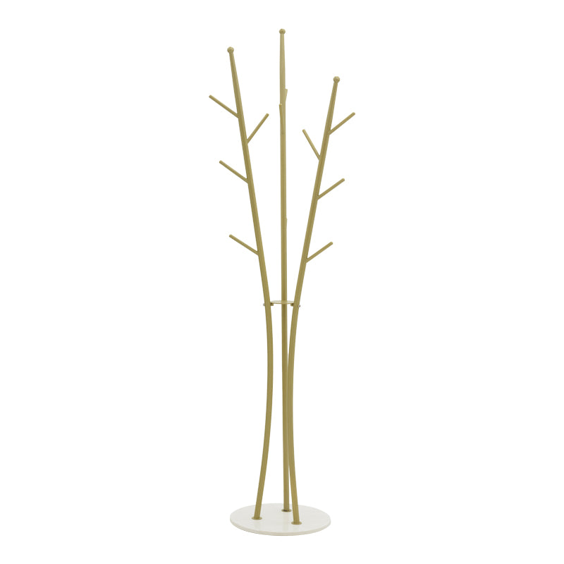 Cuier tip pom Marianni, Auriu, 50x38x182 cm – Auriu