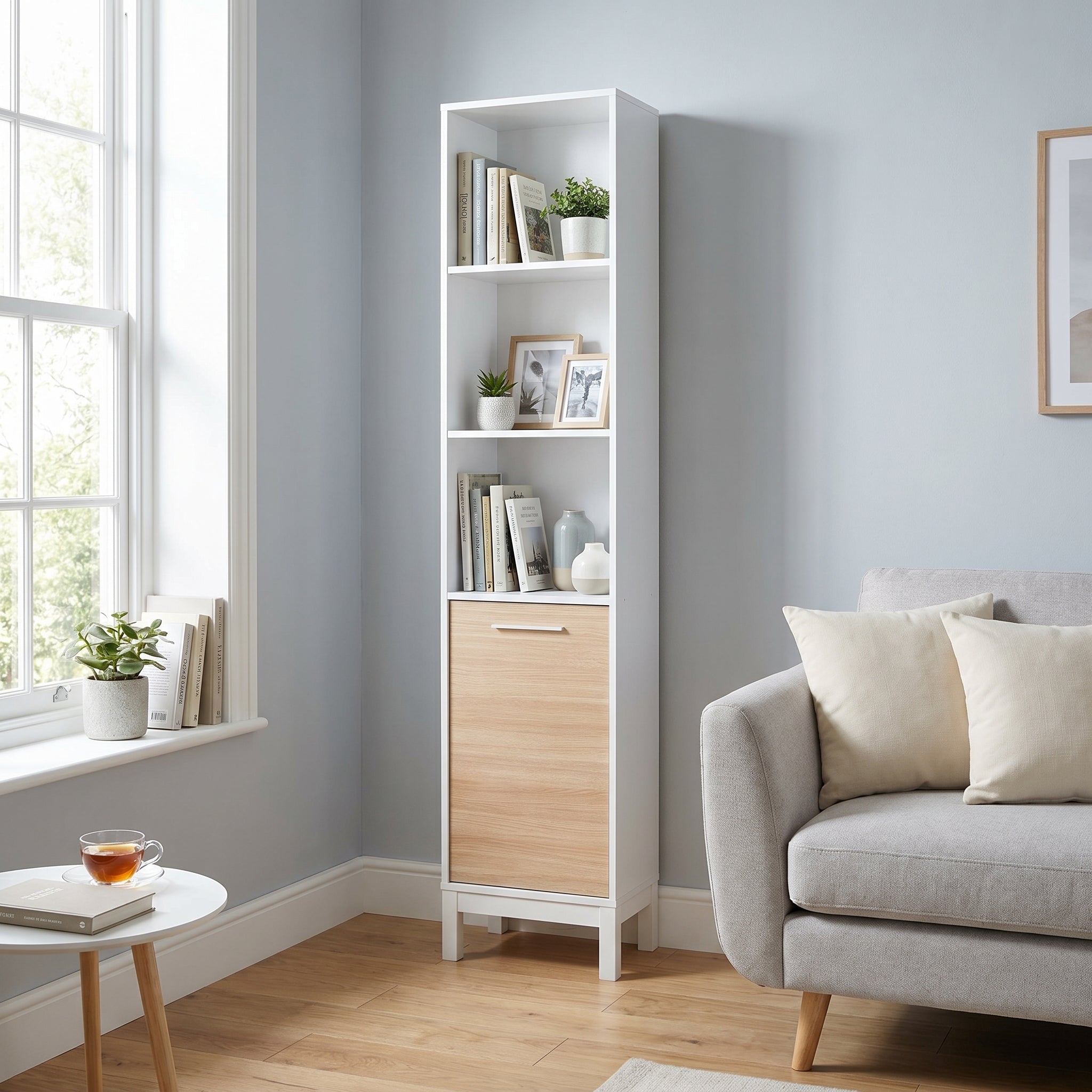Biblioteca KTP-1410-MB-1 Home Collection® London, 5 rafturi si usa, Alb, 45x202x26 cm – Alb Biblioteca KTP-1410-MB-1 Home Collection® London, 5 rafturi si usa, Alb, 45x202x26 cm – Alb