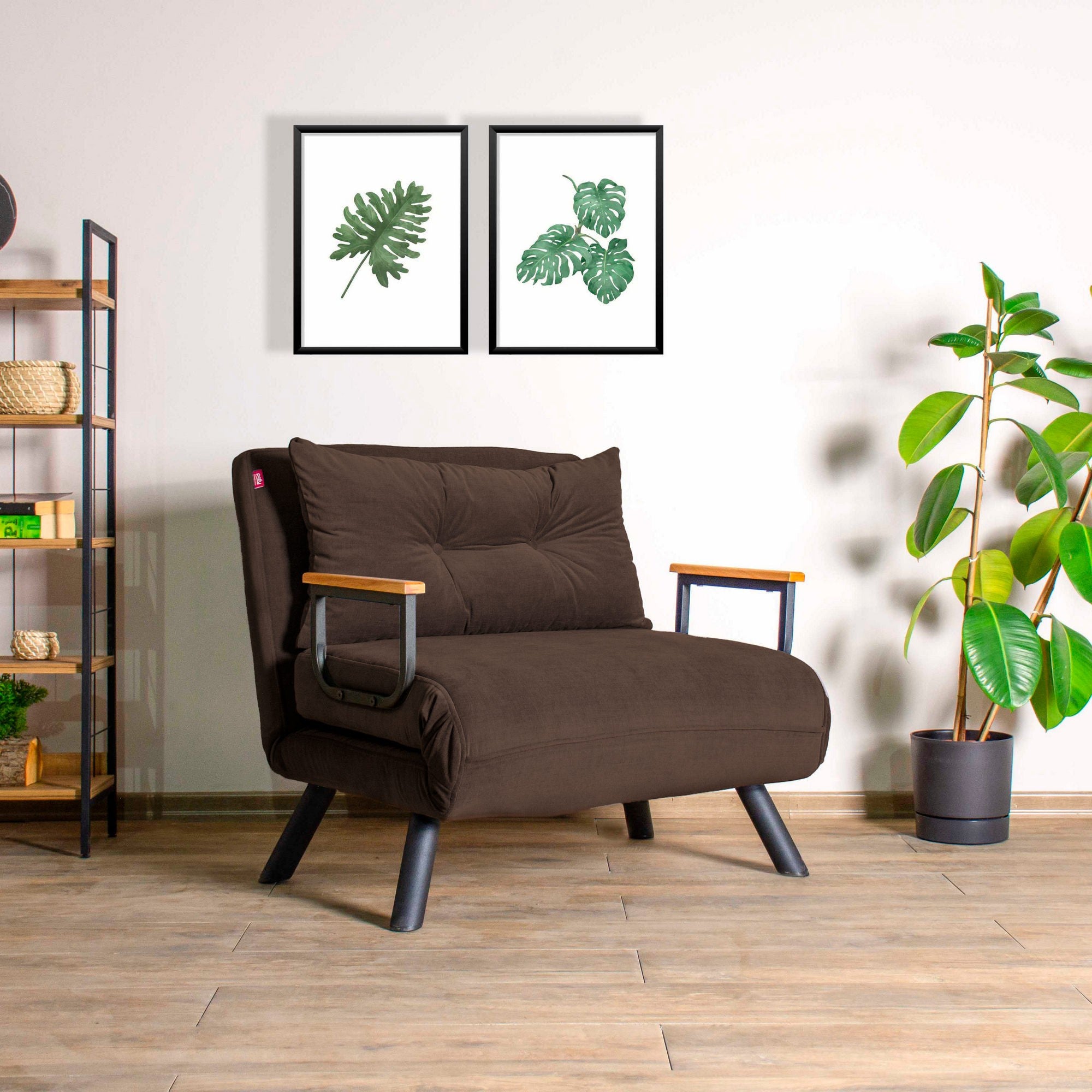Fotoliu extensibil Sando Single, Diverse culori, Diverse dimensiuni – Maro / 60x50x41 cm Fotoliu extensibil Sando Single, Diverse culori, Diverse dimensiuni – Maro / 60x50x41 cm