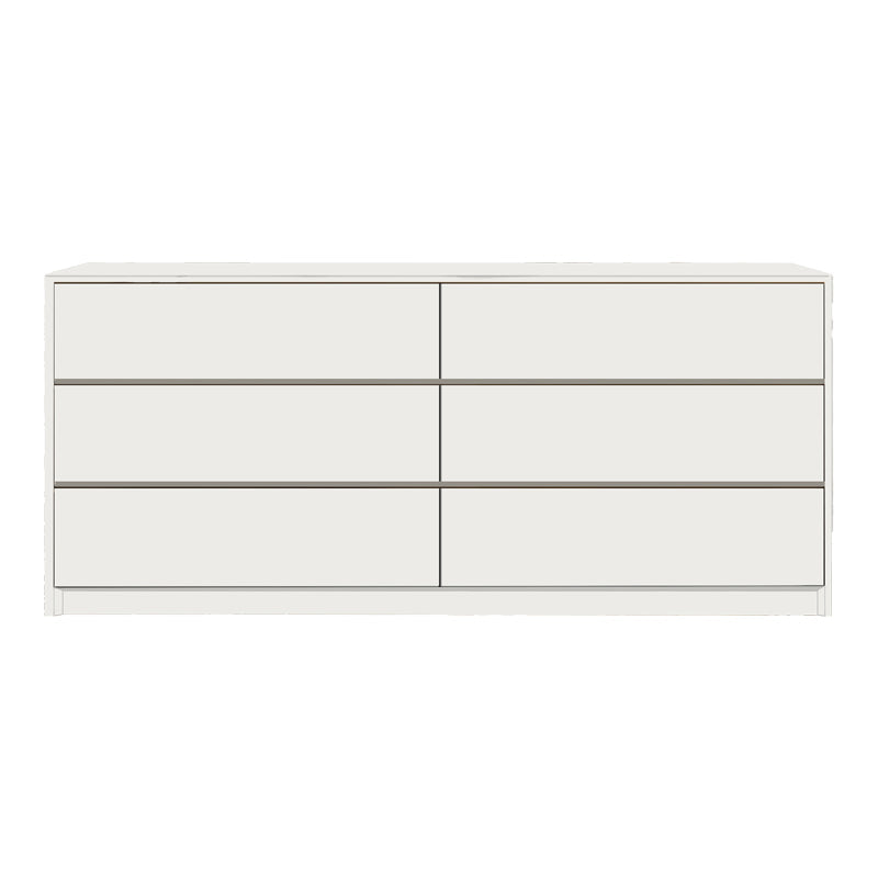 Comoda Kuanger cu sertare, Alb – Stejar, 120x40x70 cm – Alb Comoda Kuanger cu sertare, Alb – Stejar, 120x40x70 cm – Alb