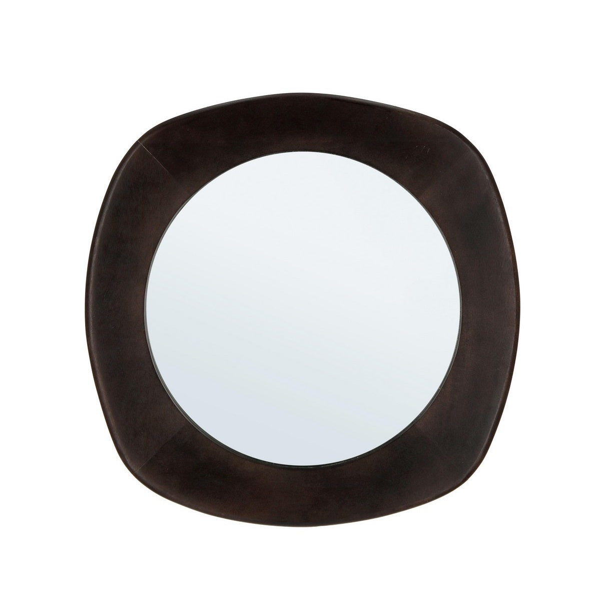 Oglinda de perete DUDHI DARK BROWN Ø54.5 CM – Default Title