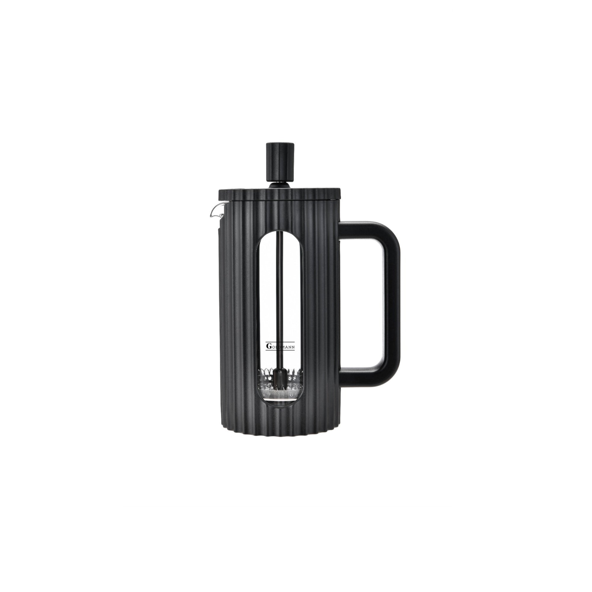 Infuzor pentru ceai/cafea, 1000ml, sticla termorezistenta, Goldmann, negru – Default Title Infuzor pentru ceai/cafea, 1000ml, sticla termorezistenta, Goldmann, negru – Default Title