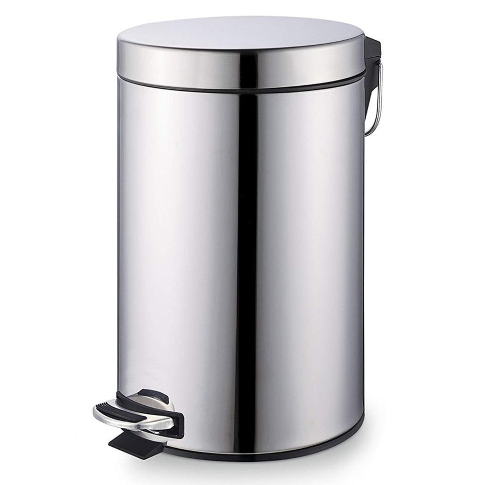 Cos de gunoi din otel inoxidabil, 12L, cu pedala, Bohmann – Default Title Cos de gunoi din otel inoxidabil, 12L, cu pedala, Bohmann – Default Title