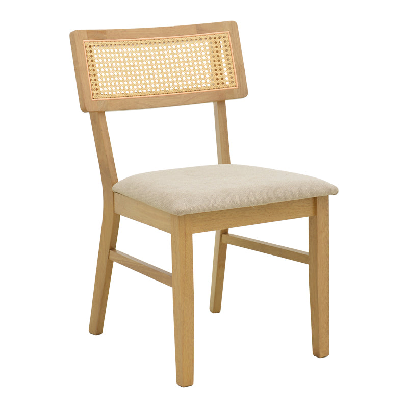 Scaun Raffles, Lemn de arbore de cauciuc și ratan, Diverse culori, 47x48x83 cm – Gri Scaun Raffles, Lemn de arbore de cauciuc și ratan, Diverse culori, 47x48x83 cm – Gri
