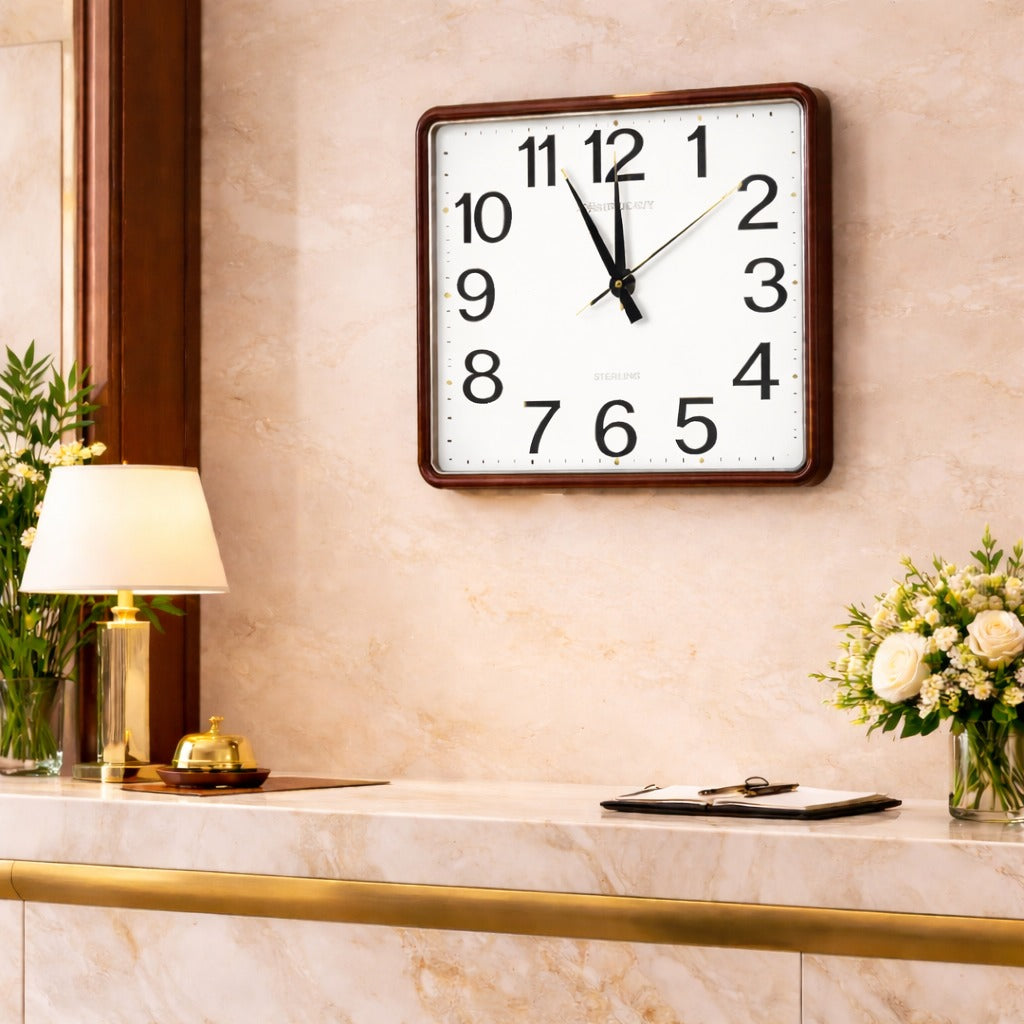 Ceas de perete silentios 35 cm mecanism quartz cifre mari usor de citit pentru living birou sau dormitor Ceas de perete silentios 35 cm mecanism quartz cifre mari usor de citit pentru living birou sau dormitor