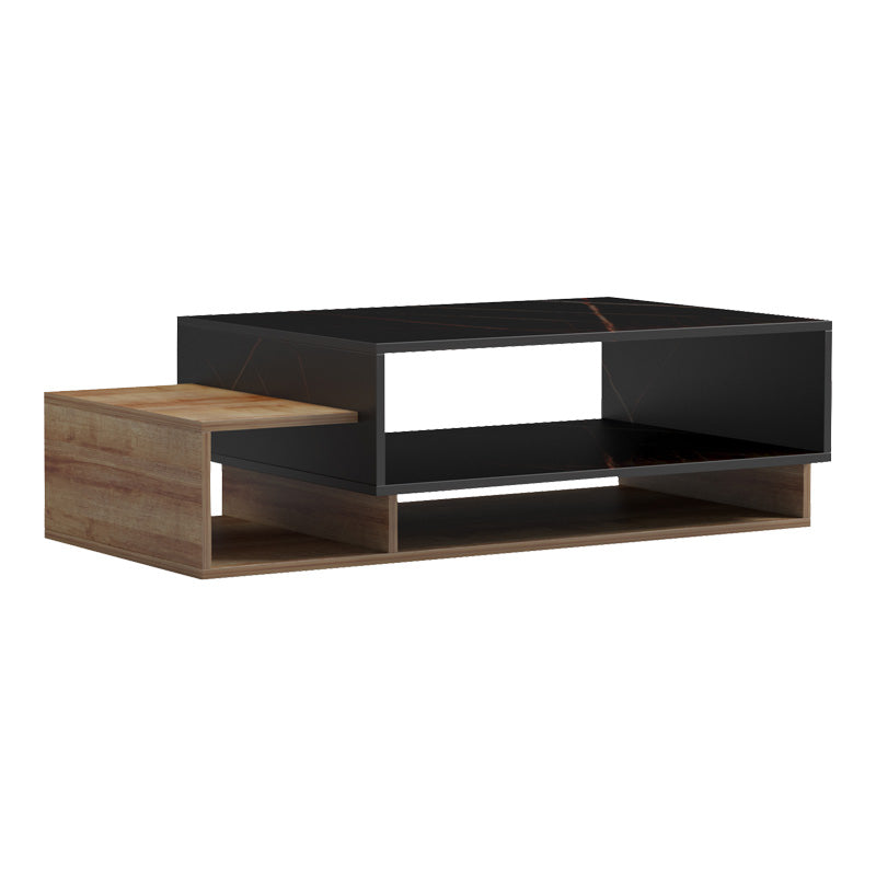 Masuta de cafea Dekost, Pal melaminat, 105x50x32 cm – Stejar-Marmura Neagra
