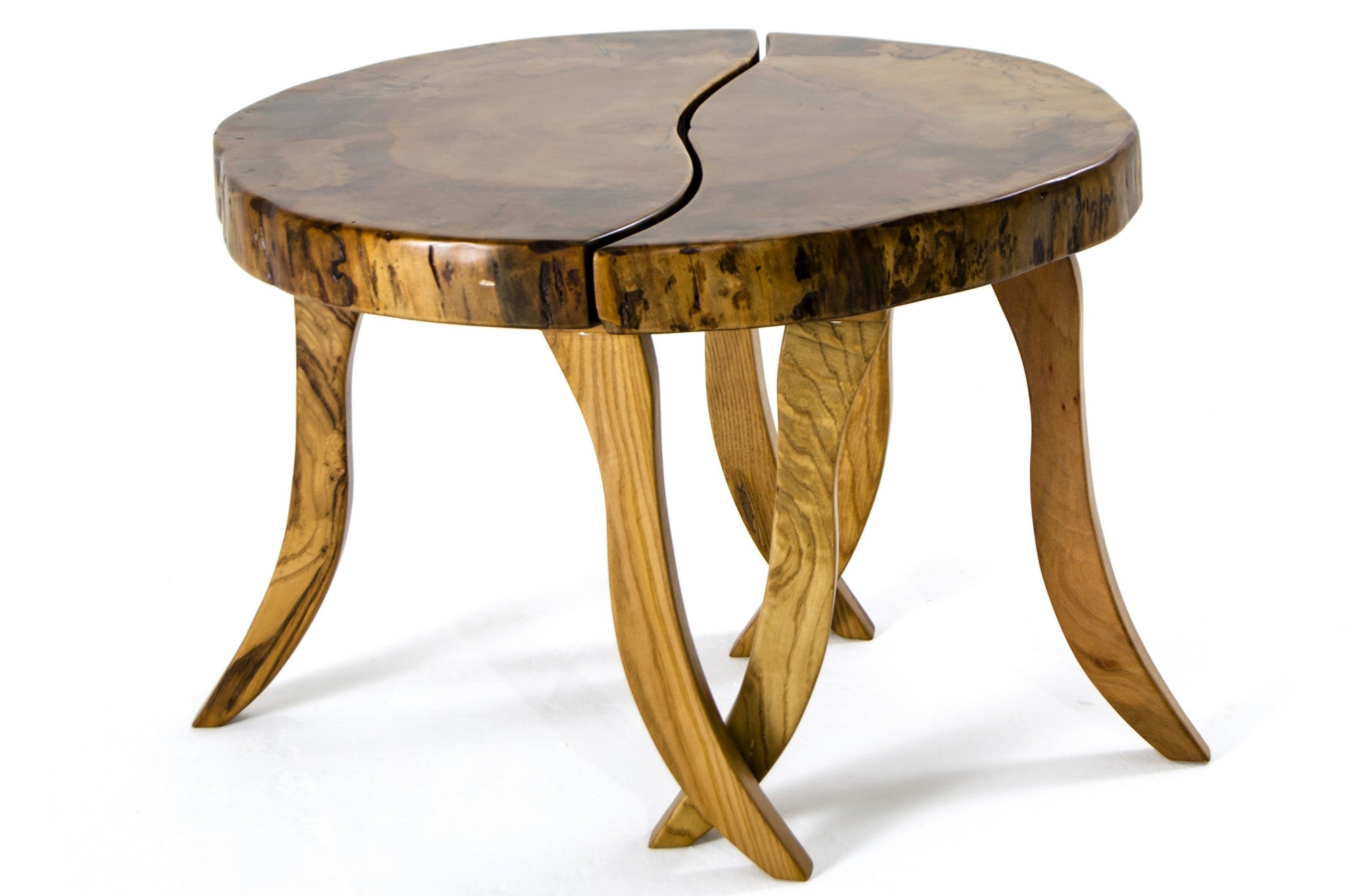 Măsuță de cafea Carmen, Nuc, Ø70×45 cm – Nuc Măsuță de cafea Carmen, Nuc, Ø70×45 cm – Nuc
