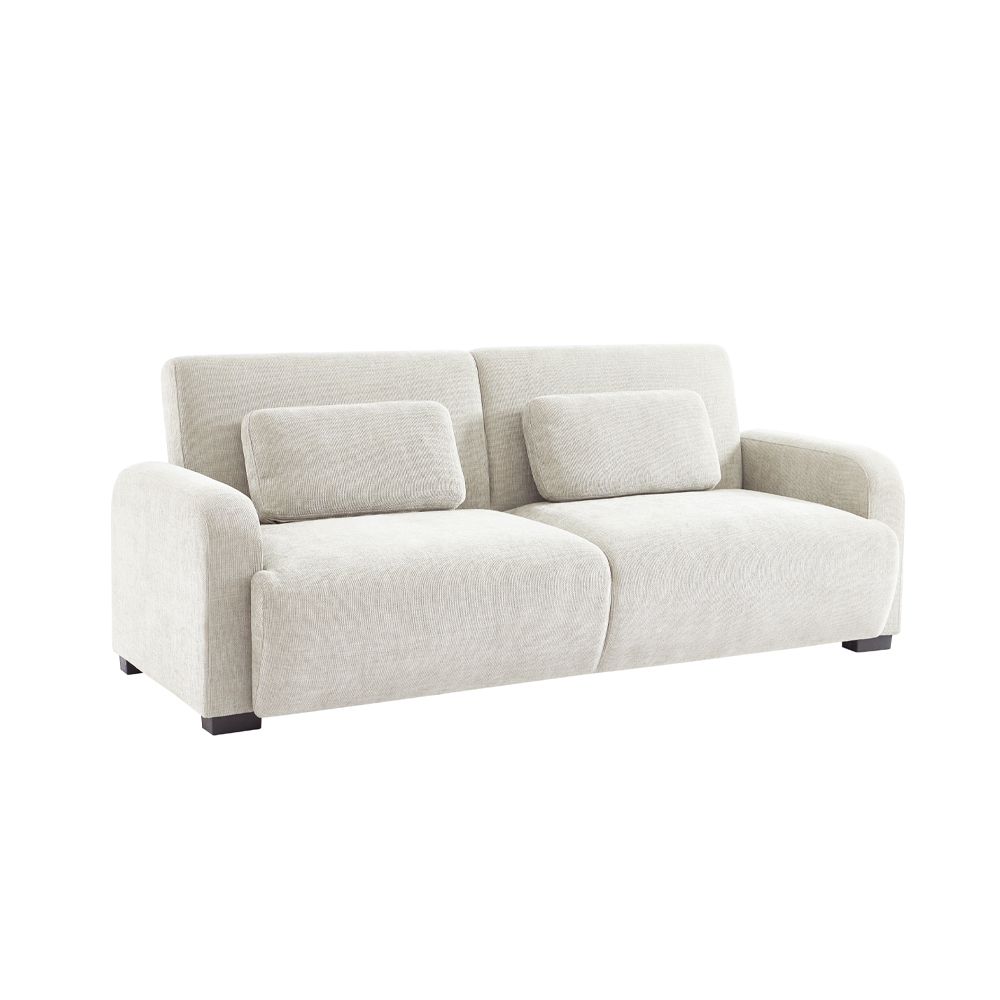 Canapea extensibila 3 locuri UMBERO 213 CM – Alb Canapea extensibila 3 locuri UMBERO 213 CM – Alb