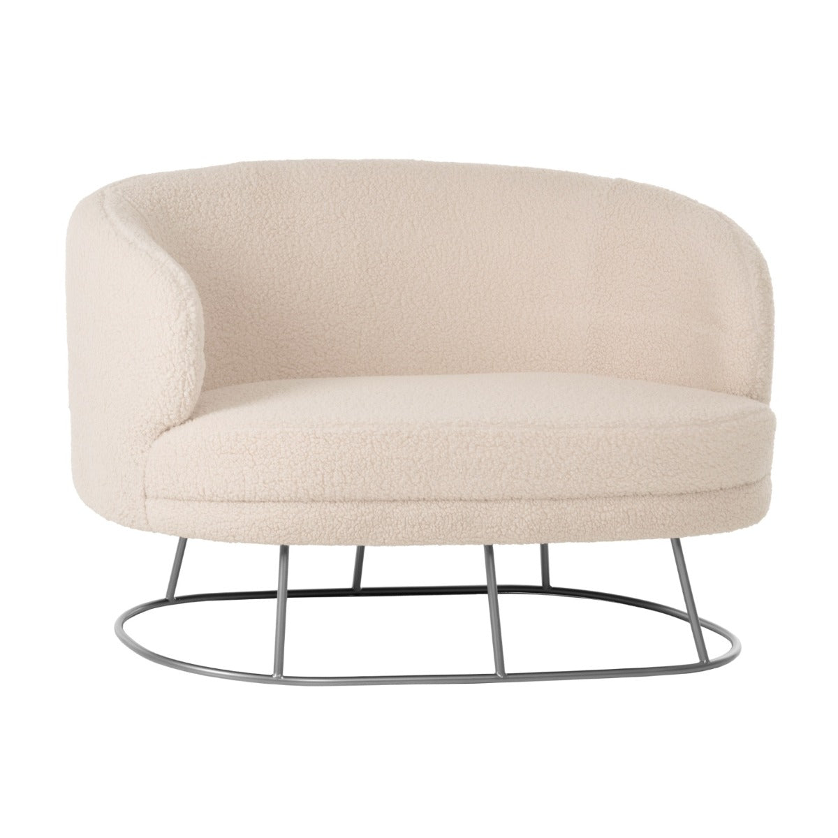 Canapea 2 locuri ARION BOUCLE 130 CM – Alb Canapea 2 locuri ARION BOUCLE 130 CM – Alb