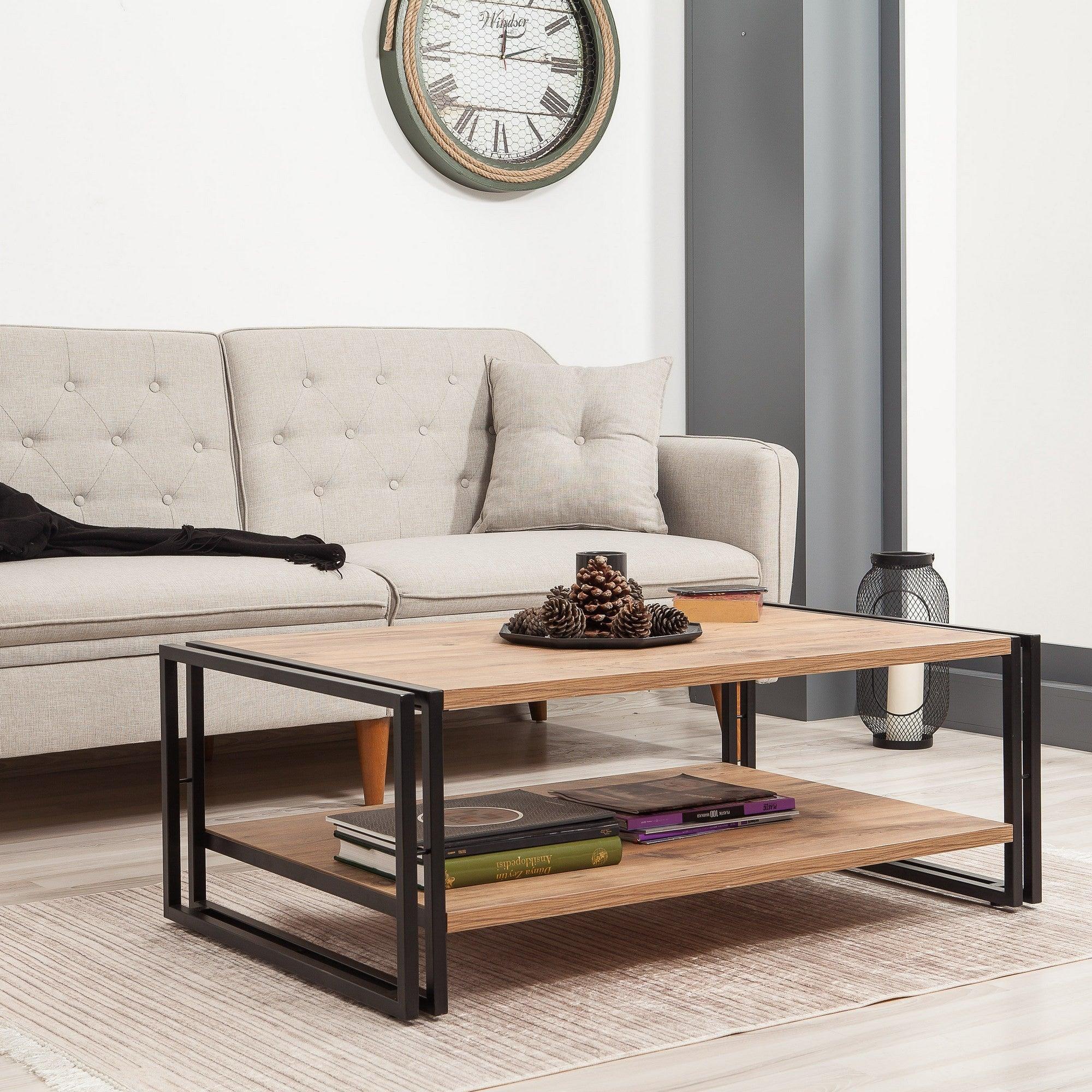 Masuta de cafea Fiona, Stejar, 110x40x70 cm – Stejar