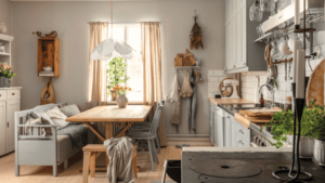cum sa aleg covoare perdele bucatarie stil scandinav textile tesaturi bucatarie scandinava, legenda casei