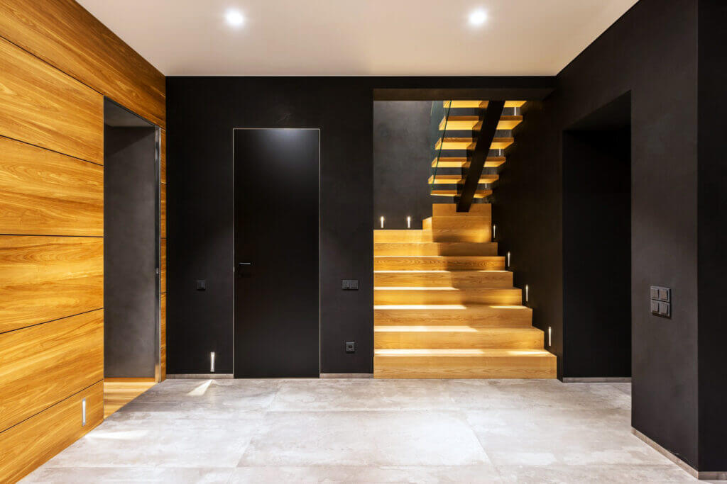 scări interioare moderne lemn metalice legenda casei